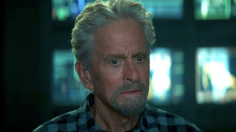 Hank Pym looking intrigued 