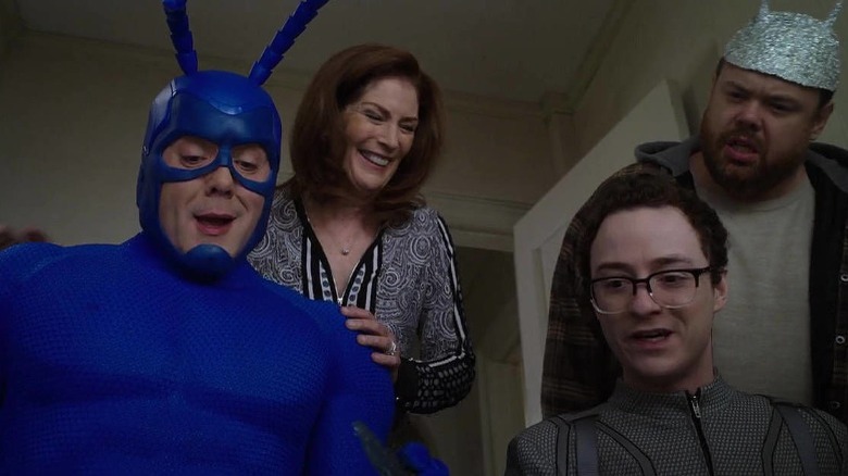 The Tick, Joan, Arthur, and Tinfoil Kevin