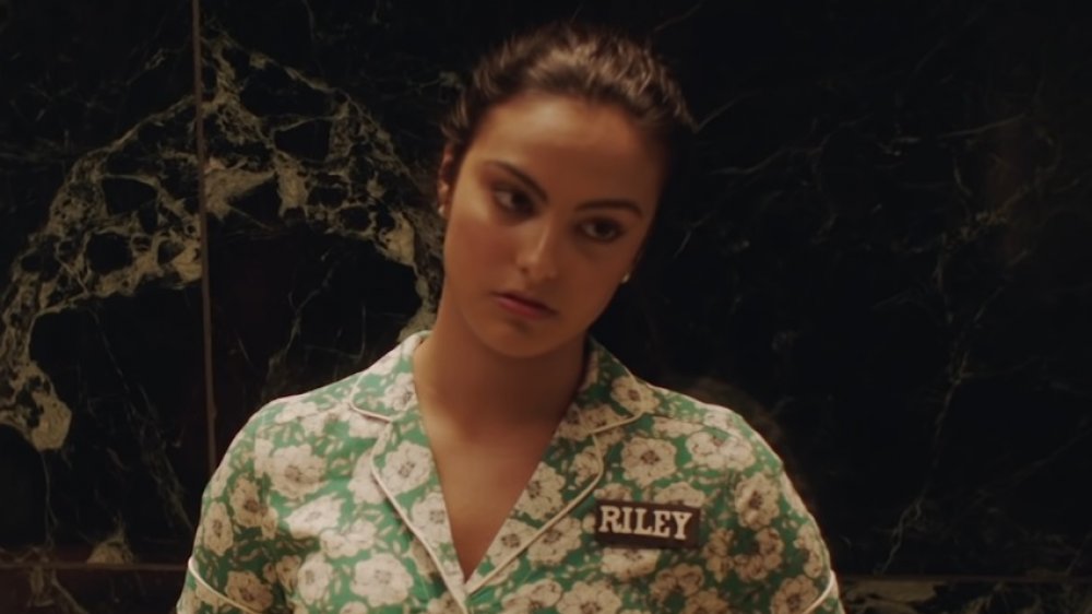 Camila Mendes in the video for "Side Effects"