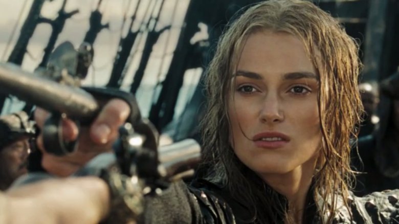 Keira Knightley in the Pirates of the Caribbean franchise