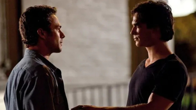 Mason Lockwood and Damon Salvatore