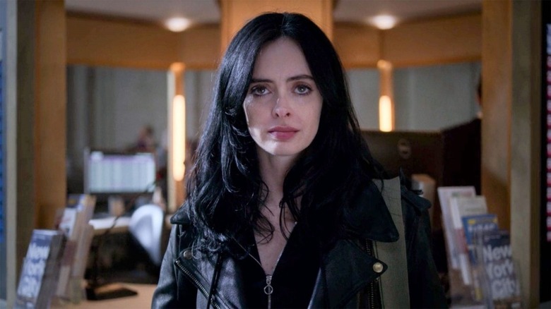 Jessica Jones looking determined