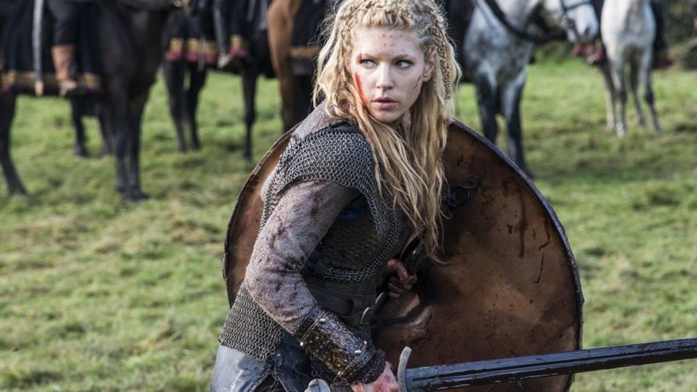 Lagertha in battle