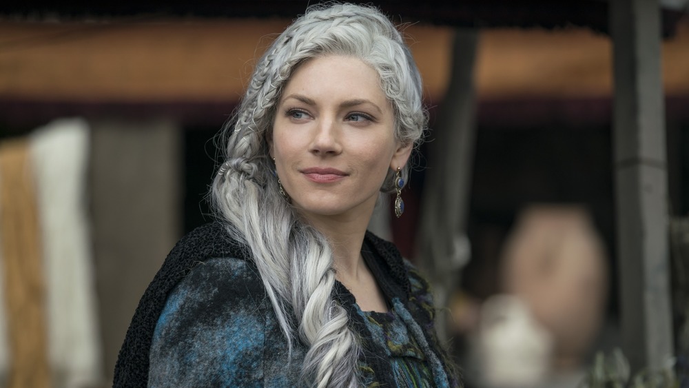 Lagertha smiling proudly