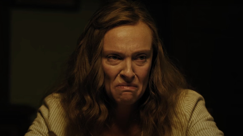 Toni Collette upset in Hereditary 