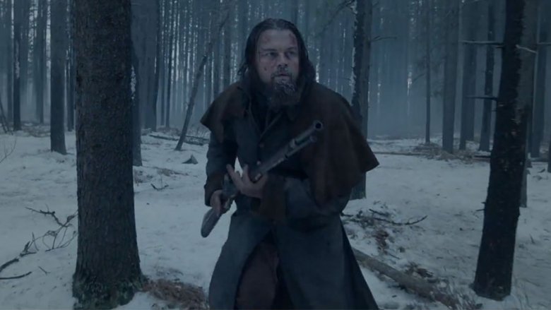 Leonardo DiCaprio in The Revenant