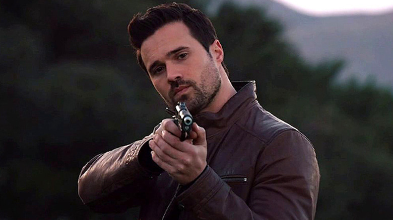 Grant Ward pointing gun