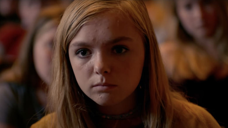 Elsie Fisher acting in Eighth Grade