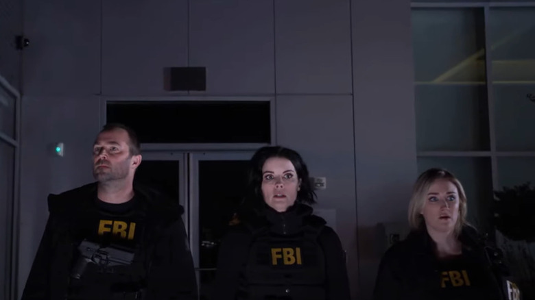 The FBI team looking in shock