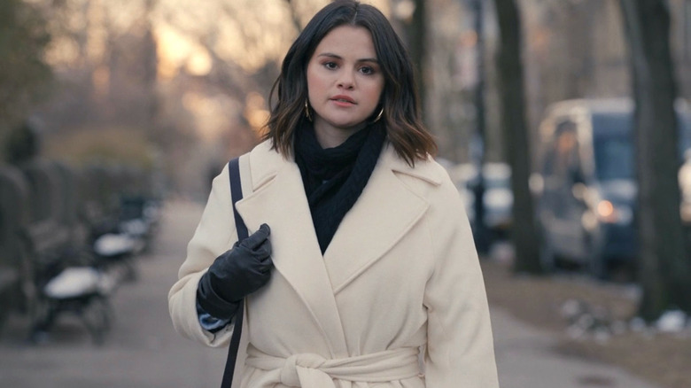 Mabel Mora wearing a white coat