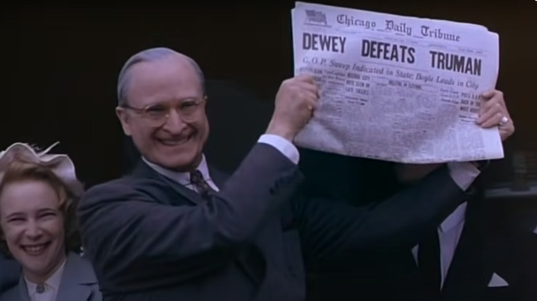 Harry Truman gloating 