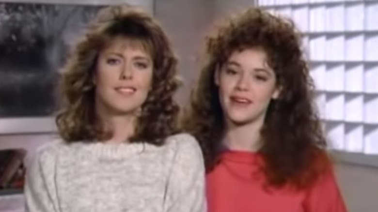 Pam Dawber Rebecca Schaeffer smiles My Sister Sam