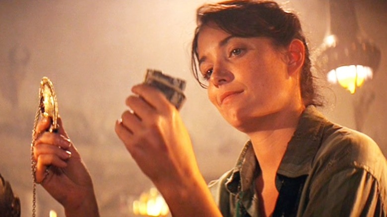 Allen playing Raiders' Marion Ravenwood