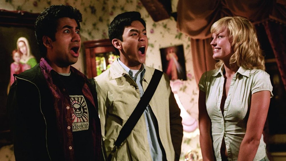 John Cho, Kal Penn, and Malin Akerman in Harold & Kumar Go to White Castle