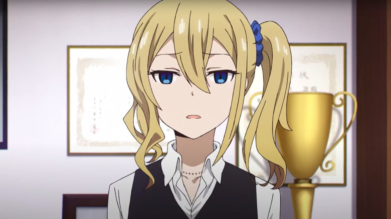 Ai Hayasaka looking worried