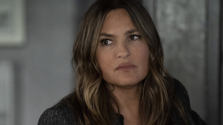 Detective Benson looking fierce