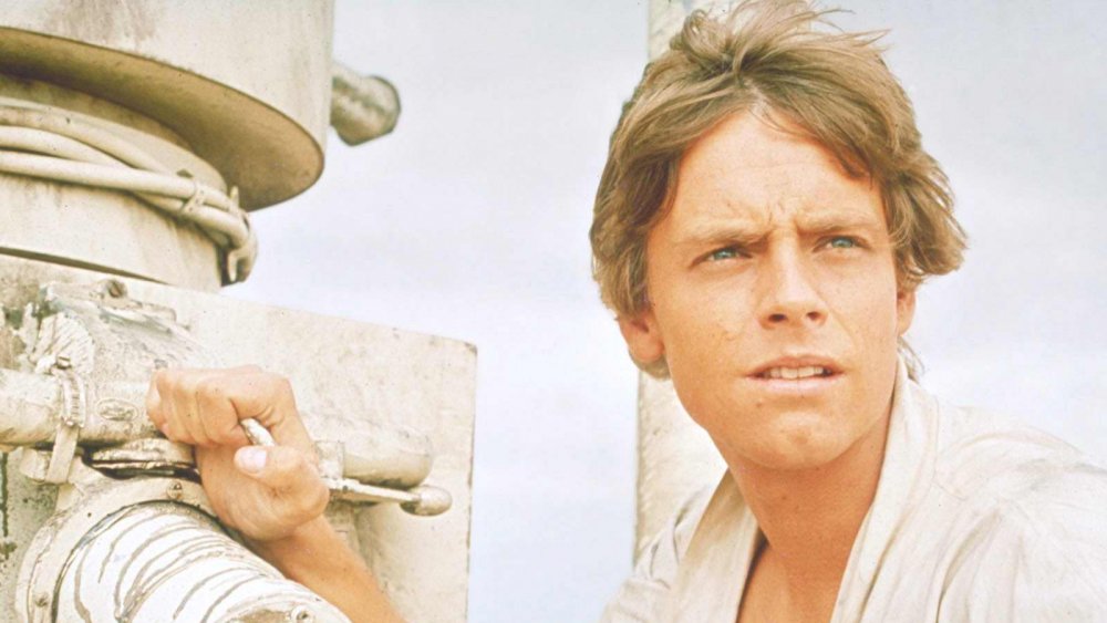 Mark Hamill as Luke Skywalker in Star Wars: A New Hope