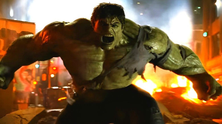 Hulk roaring