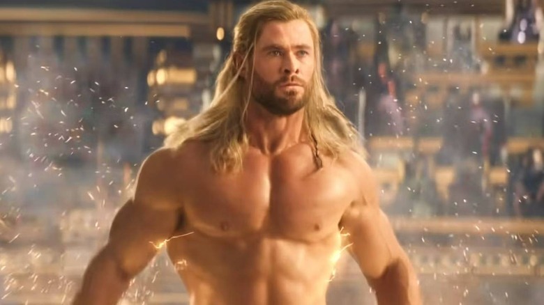 Thor not wearing any clothes