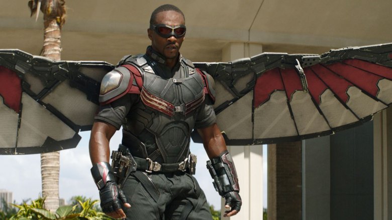 Anthony Mackie in Captain America: Civil War