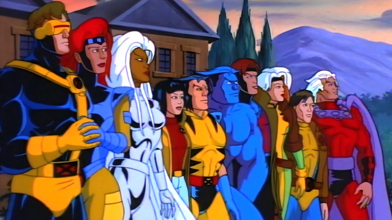 The X-Men look up