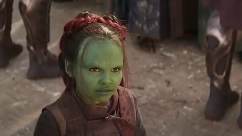 Young Gamora in Avengers infinity War