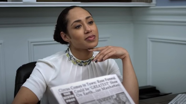 Margot Bingham talking