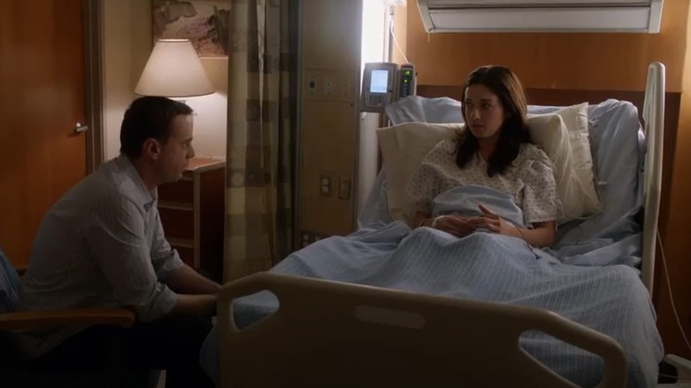 Timothy McGee (Sean Murray) and Delilah Fielding (Margo Harshman)