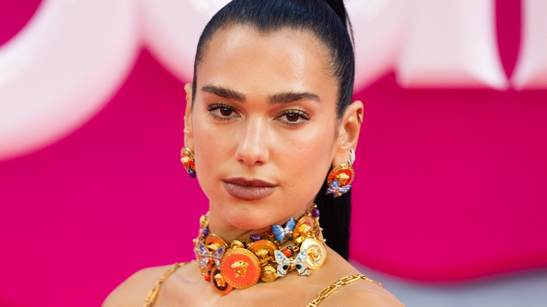 Dua Lipa at the Barbie premiere