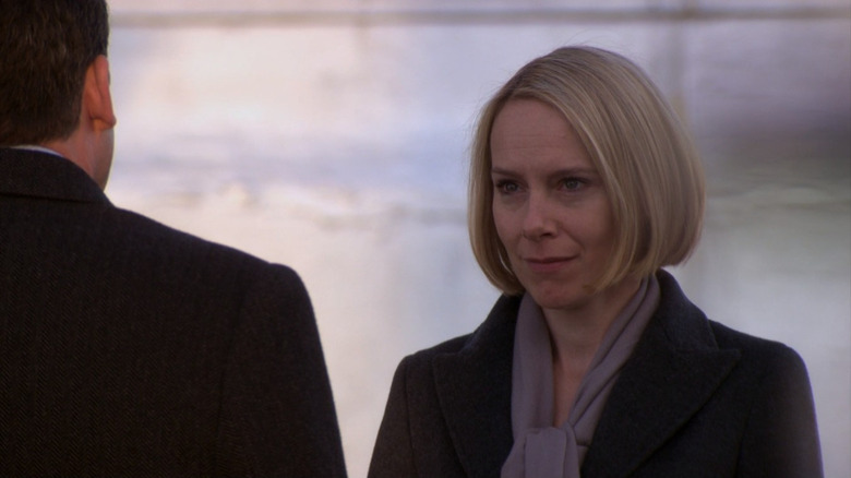 Steve Carell and Amy Ryan speaking