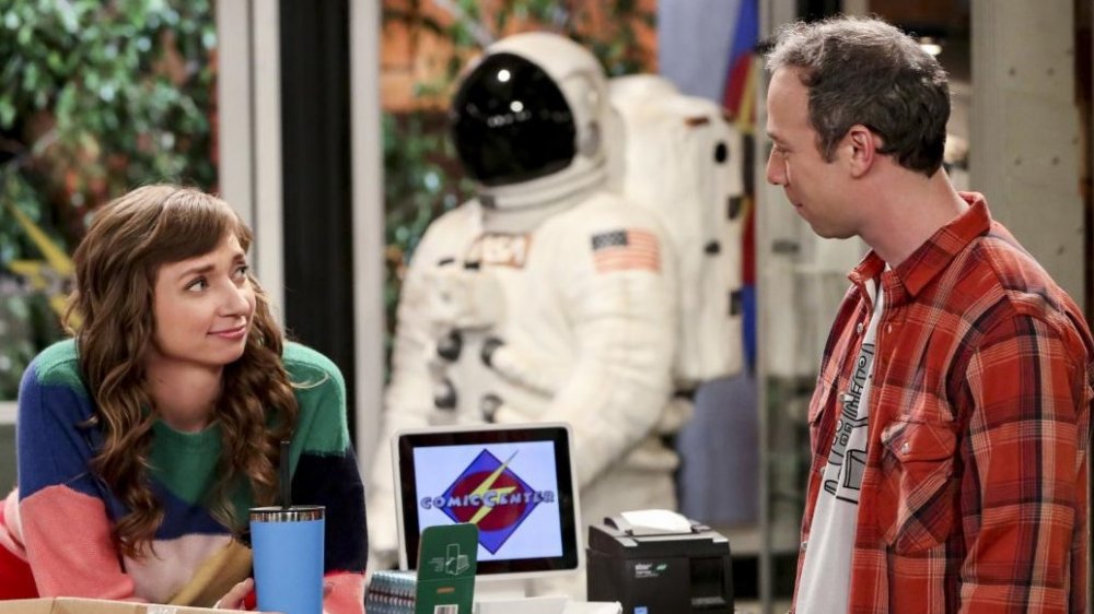 Lauren Lapkus and Kevin Sussman in The Big Bang Theory