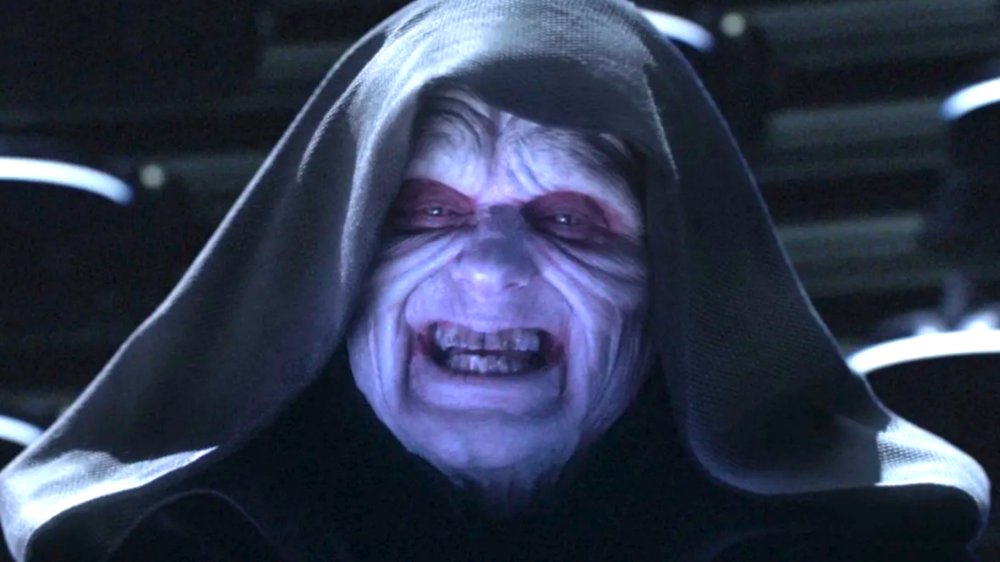 Emperor Palpatine from The Rise of Skywalker poster