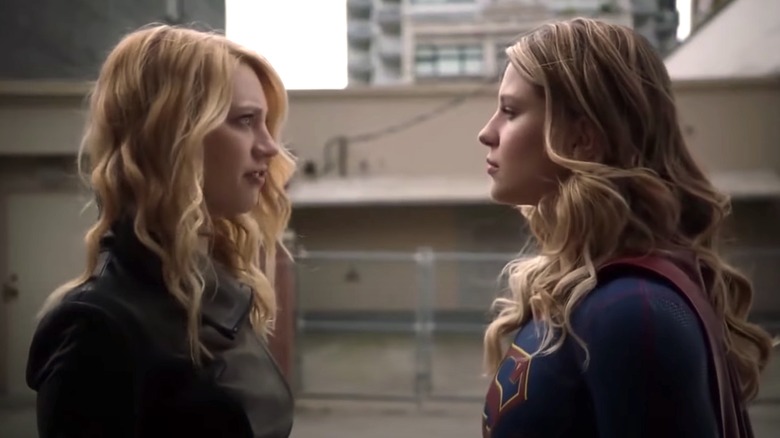 Gayle Marsh and Supergirl face off