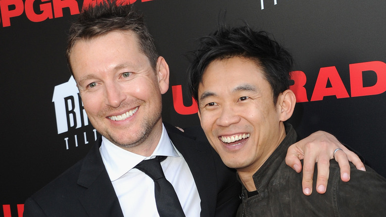 James Wan with Leigh Whannell