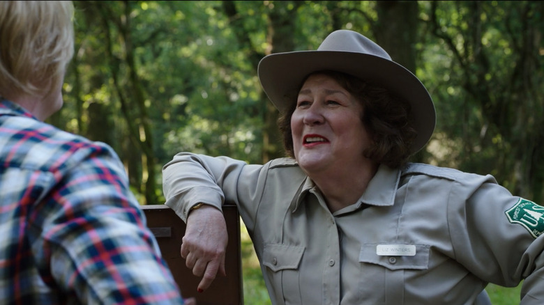 Ranger Liz in park ranger uniform