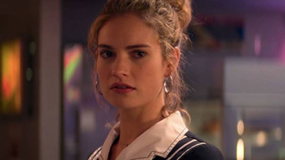 Lily James as Debora in Baby Driver