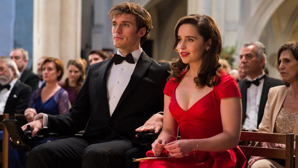 Sam Claflin and Emilia Clarke in Me Before You