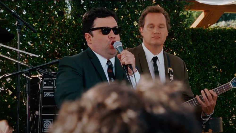 Horatio Sanz fronting a Biilly Joel cover band in Step Brothers