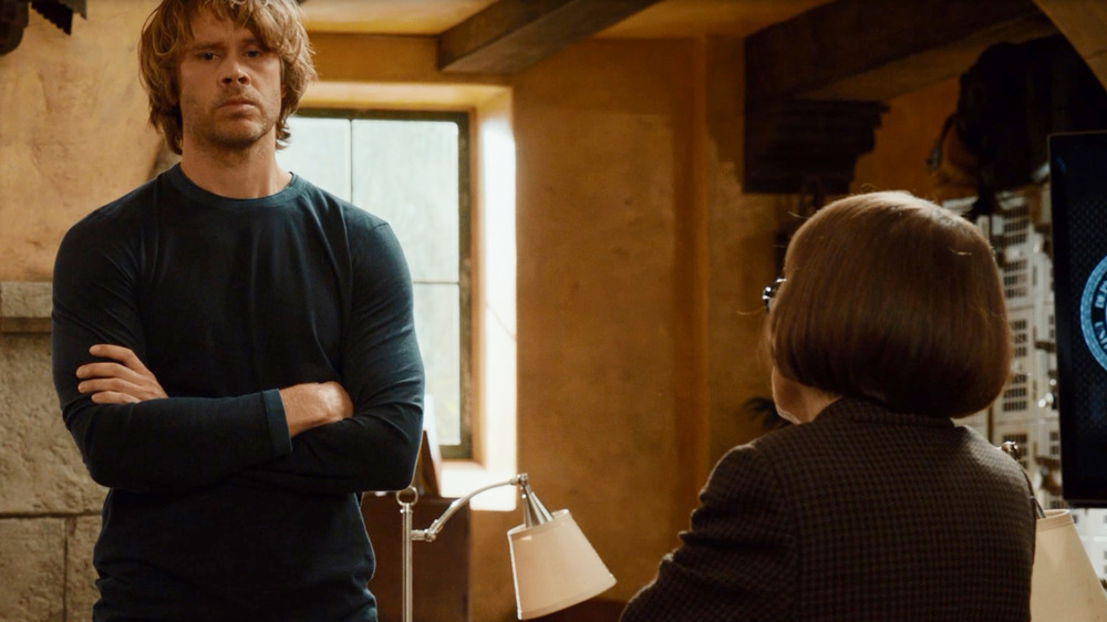 Deeks and Hetty deep in conversation on NCIS: Los Angeles