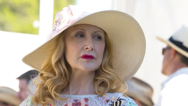 Patricia Clarkson Sharp Objects hat scowling