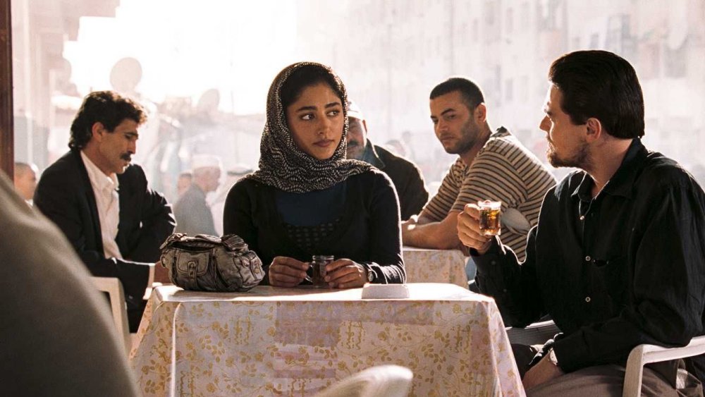 Golshifteh Farahani and Leonardo DiCaprio in Body of Lies