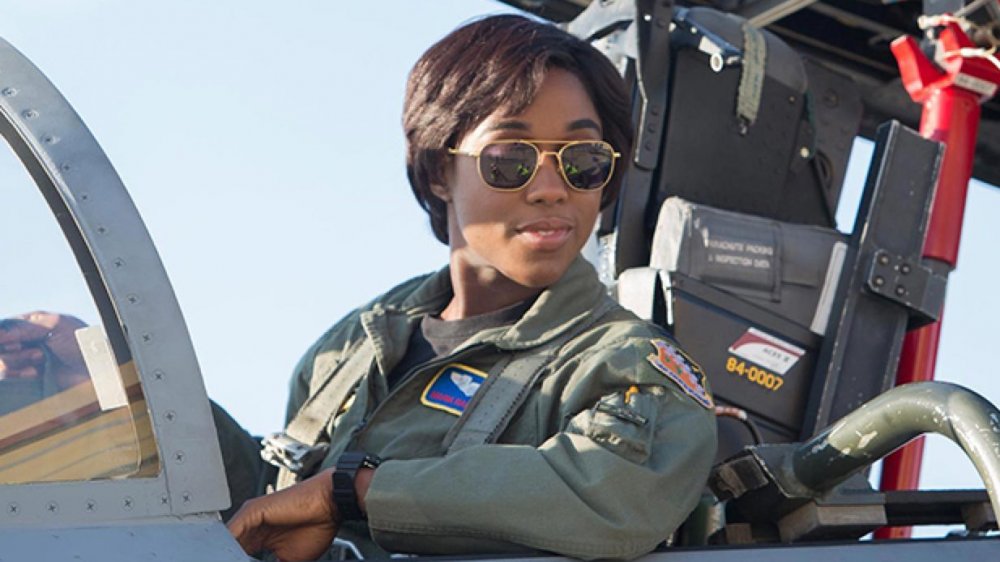 Lashana Lynch as Maria Rambeau in Captain Marvel