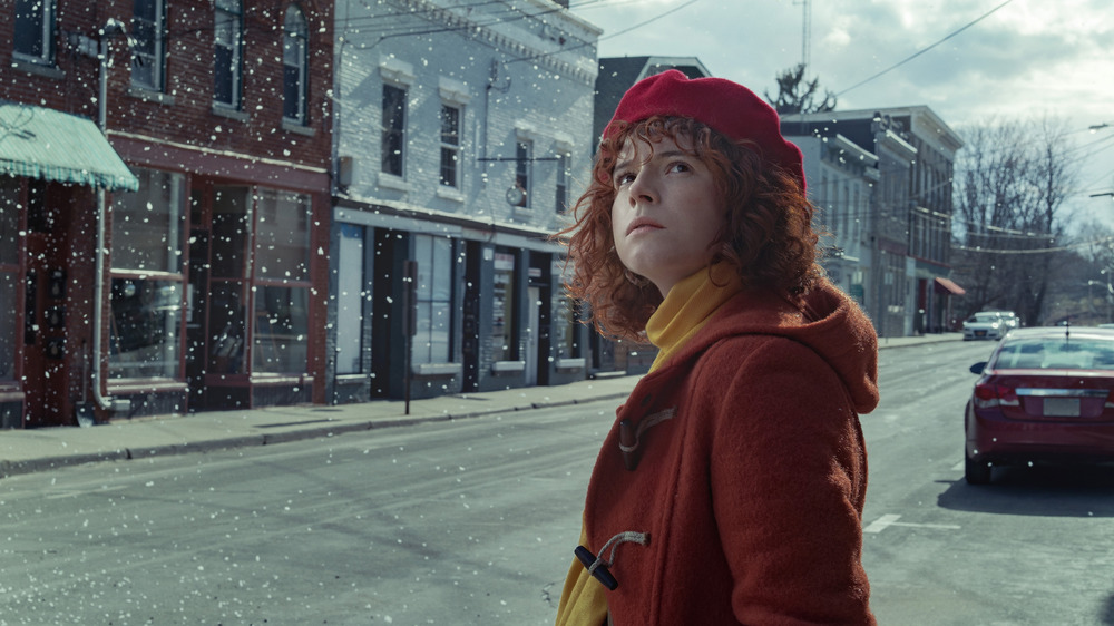 Jessie Buckley as Young Woman in I'm Thinking of Ending Things