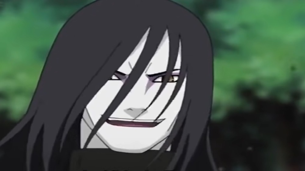 Orochimaru looking cocky