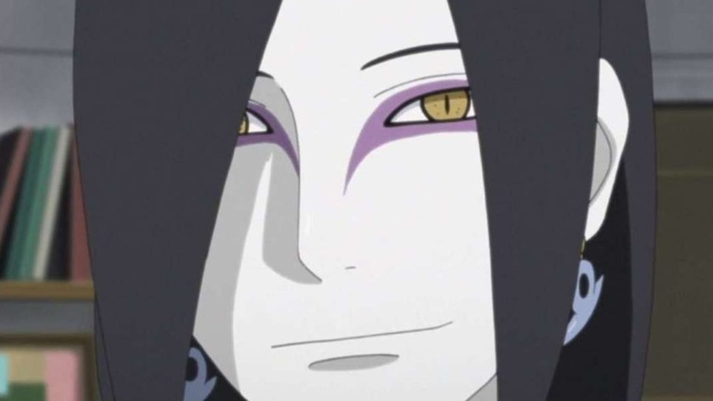 Orochimaru looking content