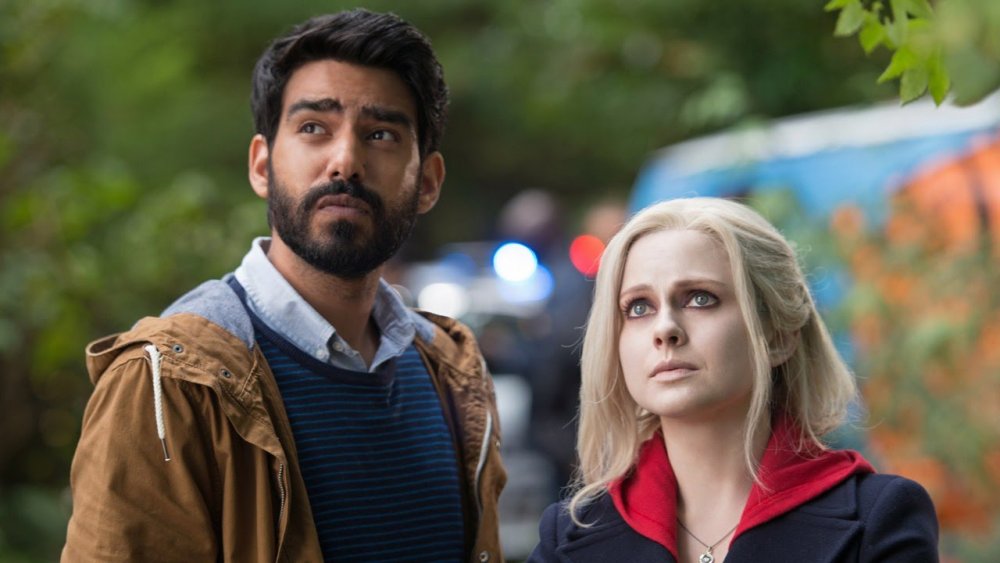 Rahul Kohli and Rose McIver as Ravi and Liv in iZombie