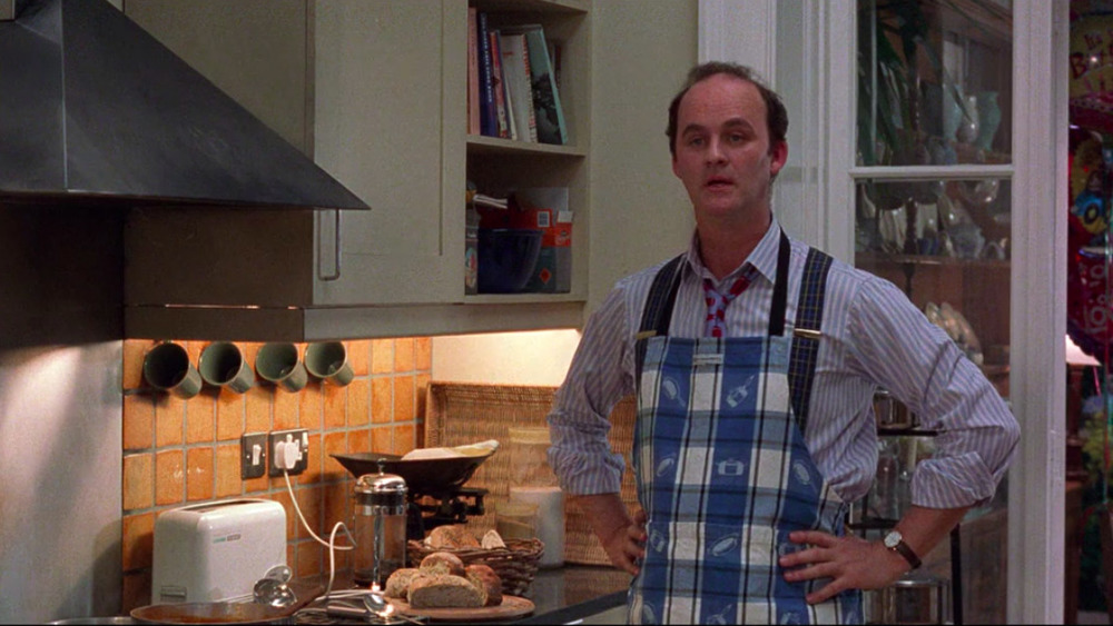 Tim McInnerny Max apron hands on hips