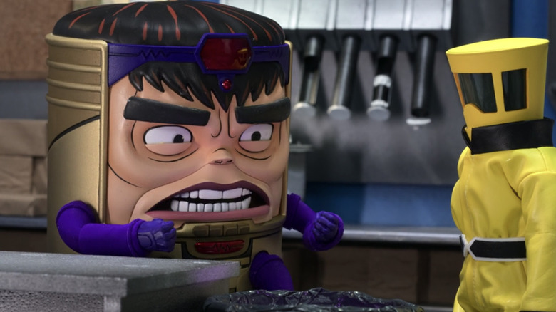 M.O.D.O.K. angry fists