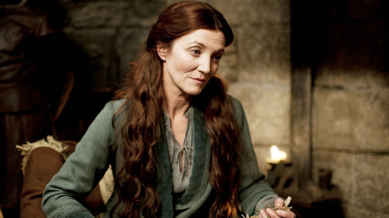 Catelyn Stark is thoughtful