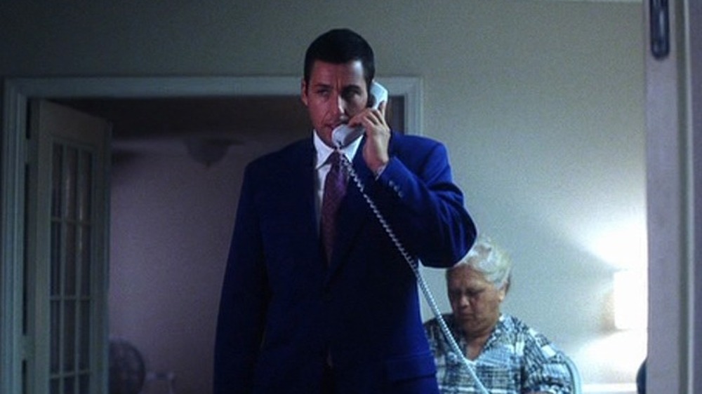 Adam Sandler on phone